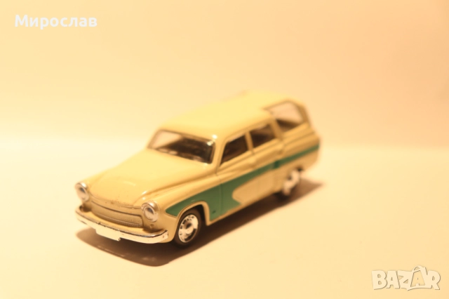 1/64 GRELL MODEL ВАРТБУРГ WARTBURG КОЛИЧКА ИГРАЧКА МОДЕЛ, снимка 7 - Колекции - 52333424