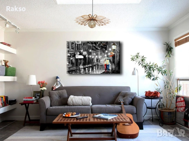 Полилей от дърво. Интериорно осветително тяло за таван ”Ампера” , снимка 6 - Полилеи - 53975195