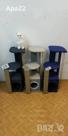 НОВИ 90см сглобени КОТЕШКИ КАТЕРУШКИ С КЪЩИЧКА – производител ОБЛЕН 