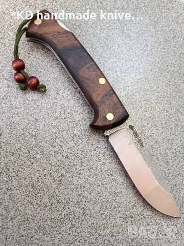 Сгъваем нож ръчно изработен от N690co стомана + ПОДАРЪК кания