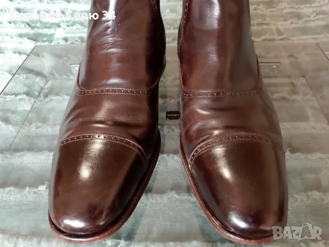 Боти кожени Jaime Mascaro, снимка 4 - Мъжки боти - 49489828