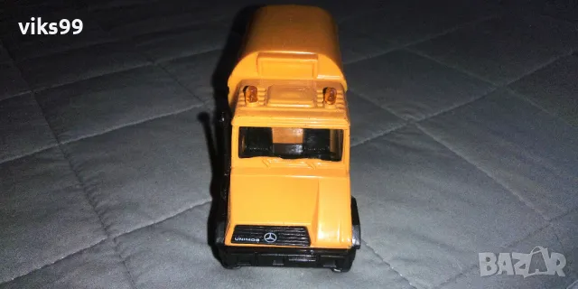 Welly Mercedes Benz Unimog Street Cleaner , снимка 7 - Колекции - 48642899