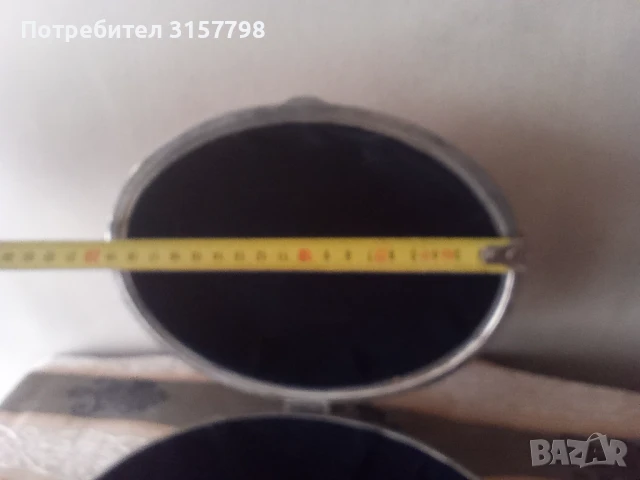 посребрена кутия за бижута, снимка 5 - Други ценни предмети - 50612060