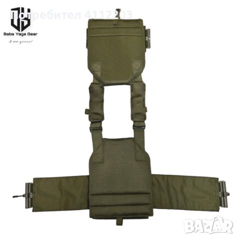 Еърсофт жилетка Plate carrier, снимка 4 - Екипировка - 45992316