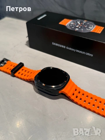 КАТО ЧИСТО НОВ Samsung Galaxy Watch Ultra LTE, снимка 4 - Смарт гривни - 53835400