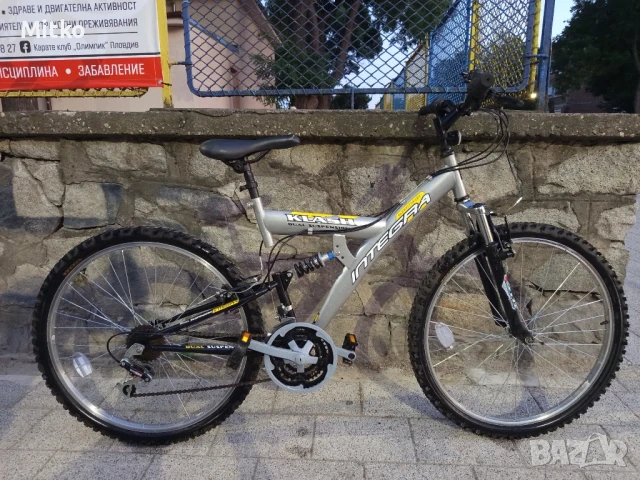 26 цола алуминиев велосипед с 21 скорости усилени капли амортисьори предни и задни , снимка 2 - Велосипеди - 50911618
