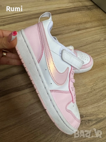 Оригинални юношески кецове Nike Court Borough Low Recraft! 35 н, снимка 1