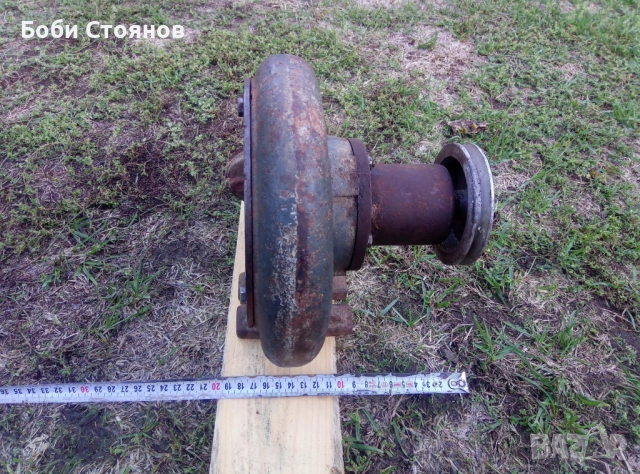 Ретро чугунен вентилатор за ковашко огнище, снимка 4 - Други инструменти - 52110133