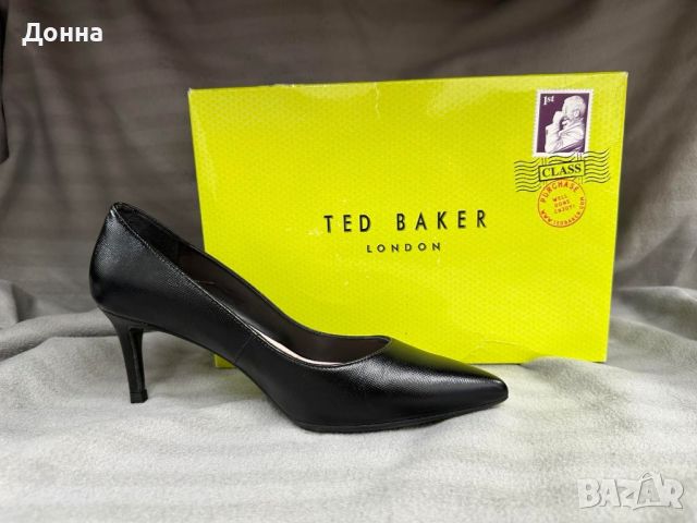 Дамски обувки черни Ted Baker , снимка 6 - Дамски елегантни обувки - 46816772