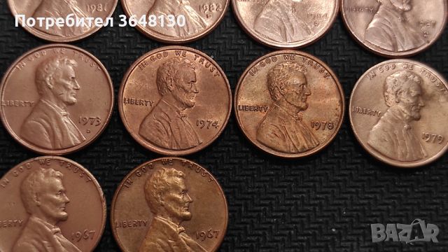 Монети САЩ - [1967 - 1995], снимка 3 - Нумизматика и бонистика - 43943142