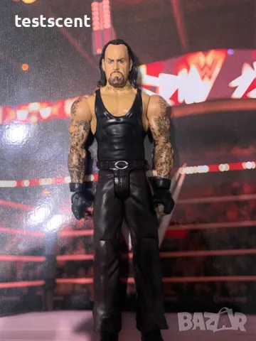 Екшън фигура WWE The Undertaker Гробаря Mattel играчка action figure, снимка 2 - Колекции - 48502982