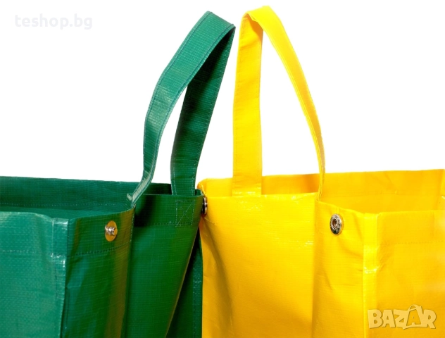 Чанта за разделно събиране на отпадъци 3 броя комплект 45 литра, снимка 2 - Други стоки за дома - 51473707