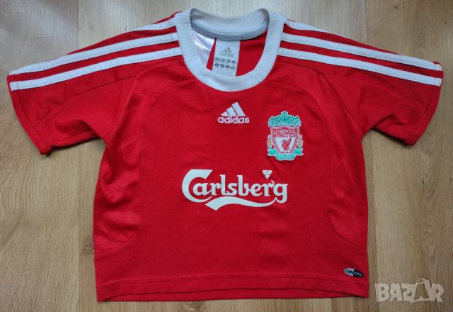 Liverpool / Adidas - футболна бебешка тениска на Ливърпул, снимка 1 - Бебешки блузки - 45810919