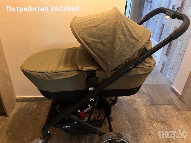 Бебешка количка cybex balios s 2 v 1, снимка 3 - Детски колички - 46191648