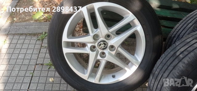 Алуминиеви джанти за Toyota CH-R 17 цола , снимка 2 - Гуми и джанти - 52369303