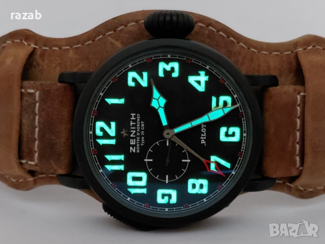Zenith Pilot Type 20 GMT, снимка 9 - Мъжки - 52013079