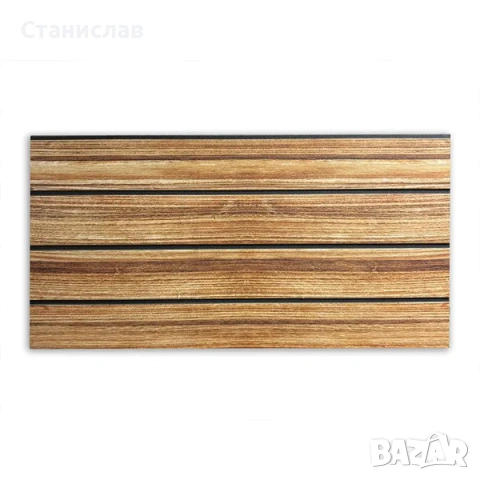 Стенен панел с модерна визия на дървена ламперия, снимка 2 - Облицовки - 53339357