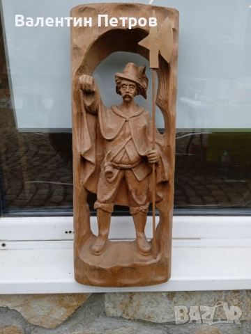 Испанско дървео пано,дърворезба, снимка 2 - Антикварни и старинни предмети - 52771251