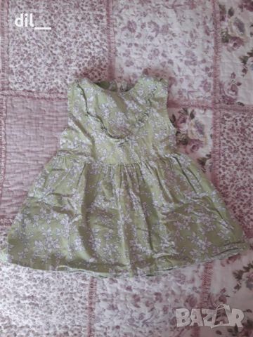 ЛОТ бебешки летни дрехи за момиче бодита рокли, снимка 7 - Комплекти за бебе - 46386761