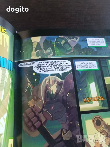 Overwatch Anthology Volume 1 (Hardcover) колекционерско издание, снимка 6 - Колекции - 54110753