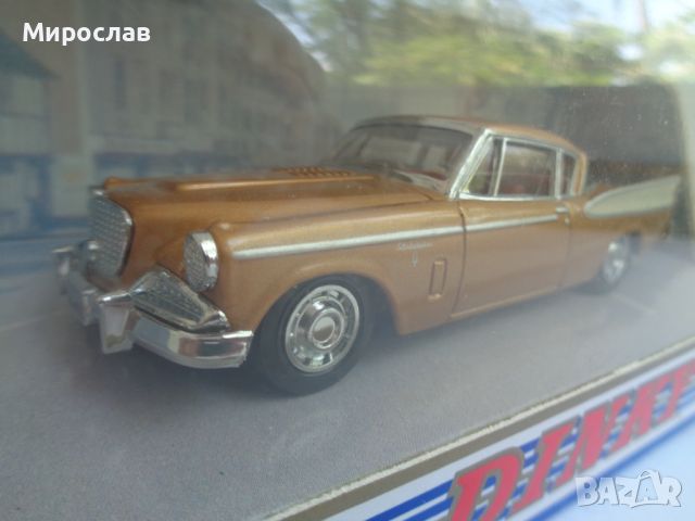  1:43 DINKY MATCHBOX STUDEBAKER ИГРАЧКА КОЛИЧКА МОДЕЛ, снимка 2 - Колекции - 46112304