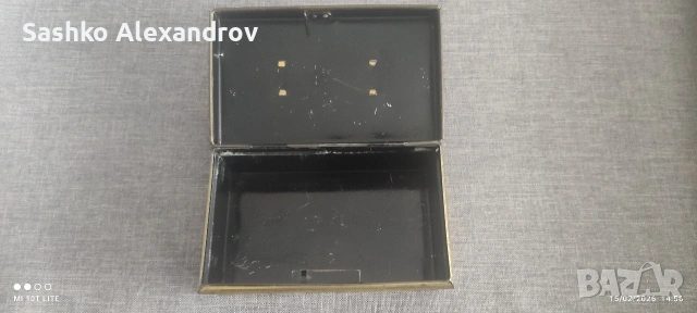 Винтидж английска метална кутия за пари - ENGLISH MAKE ( 1935 - 1945г.), снимка 13 - Други ценни предмети - 53577300