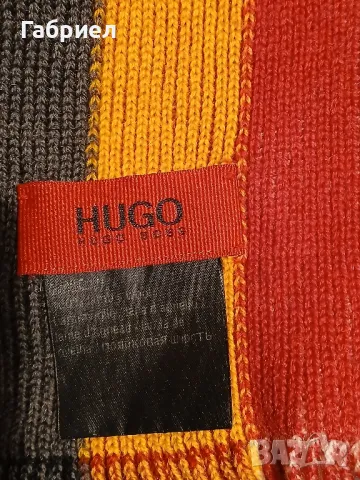 Мъжки шал Hugo Boss. , снимка 3 - Шалове - 48758594