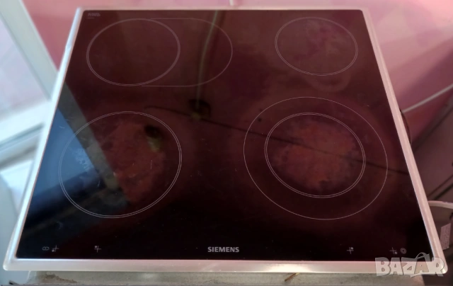 Печка за вграждане с керамичен плот SIEMENS, снимка 9 - Печки, фурни - 53875405