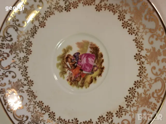 порцеланов двоен сет за кафе Ромео и Жулиета Mitterteich 7/4, снимка 4 - Сервизи - 49839972