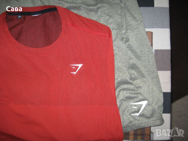 Шорти и тениска GYMSHARK  мъжки,М-Л, снимка 1 - Спортни дрехи, екипи - 46475096