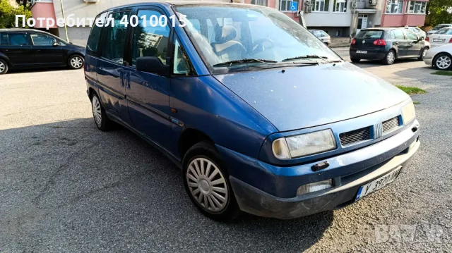 Fiat Ulysse газ/бензин, снимка 1 - Автомобили и джипове - 47006398