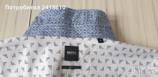 Hugo Boss Magneton_1 Stretch Cotton Slim Fit Mens Size XL НОВО! ОРИГИНАЛНА Риза!, снимка 13 - Ризи - 45671414