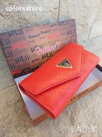 Червен портфейл Guess/SG46n, снимка 5 - Портфейли, портмонета - 53836835