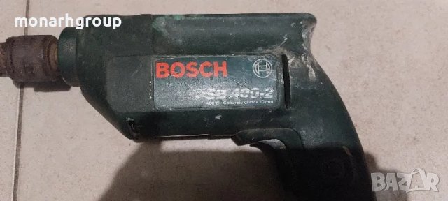 Дрелка  BOSCH PSB 400-2 - 400W, снимка 2 - Бормашини - 49173587