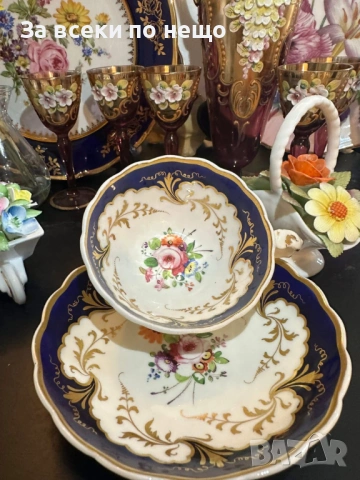 “Rockingham Brameld, Manufacturer to the King,"  Great Britain Код P1923, снимка 14 - Декорация за дома - 53388807