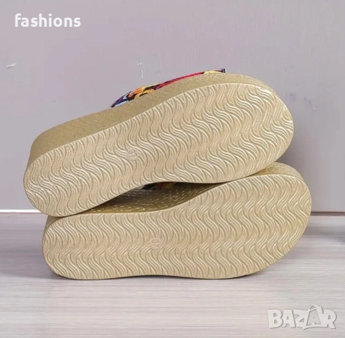 Нови чехли на платформа 41, снимка 3 - Чехли - 52855126