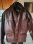 Мъжко кожено яке, естествена кожа, снимка 1