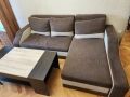 ъглов диван и холна маса, снимка 1