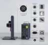Cloudray GM серия GM-2.5D-100 100W автофокус Mopa фибърен лазерен гравер, снимка 7