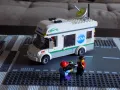 Уникален Лего сет Репортери Нова телевизия за колекция Lego City, снимка 5