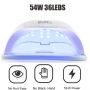 Професионална UV/LED Лампа за Маникюр SUN X 54W – Висока Мощност, Таймер и Интелигентен Сензор, снимка 7
