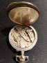 Швейцарски джобен часовник с посребрени капаци 1905г. - 10 РУБИНА, снимка 16