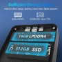 DREAMFYRE Мини PC Компютри 16GB DDR4 512GB SSD, 12-инчов N95 (до 3.4Ghz), Мини компютър, снимка 7