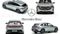 Mercedes-Benz EQC N293 400 4Matic 2019 - мащаб 1:43 на Spark моделът е нов в PVC дисплей-кейс, снимка 9