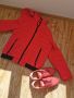 Мъжко червено яке и обувки, снимка 1 - Якета - 45133353