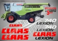 CLAAS Mega 360  стикери надписи, снимка 16