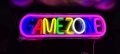 LED неонова табела за геймърска стая GAMING ZONE, снимка 3