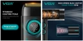 Нов 32 части VGR Stepless 4 в 1 за барбер / фризьори Професионален комплект машинки за подстригване , снимка 17
