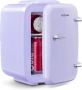 Мини хладилник 4 литра, с охлаждане и затопляне, лилав, 220V AC/12V DC, снимка 1