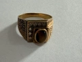 Мъжки златен пръстен 14К, снимка 4